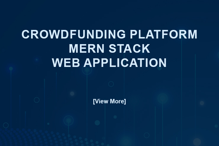 P1 Crowdfunding Platform MERN Stack Web Application