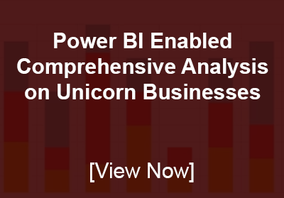 Power BI Enabled Comprehensive Analysis on Unicorn Businesses