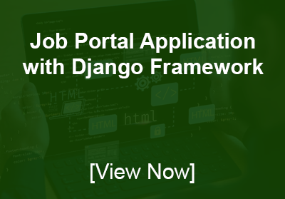 Job Portal Application with Django Framework